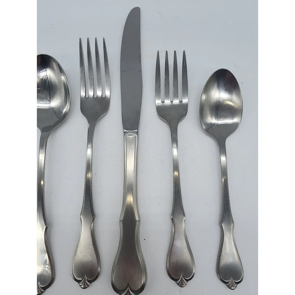 Oneida American Freedom 5 Piece Place Setting WM A Rogers Premier Stainless USA